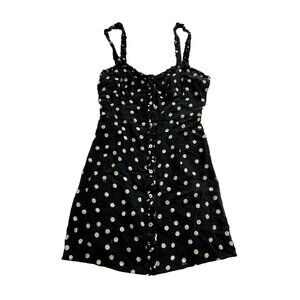 NWOT Realisation Par Julia Dress in Black Polka Dot